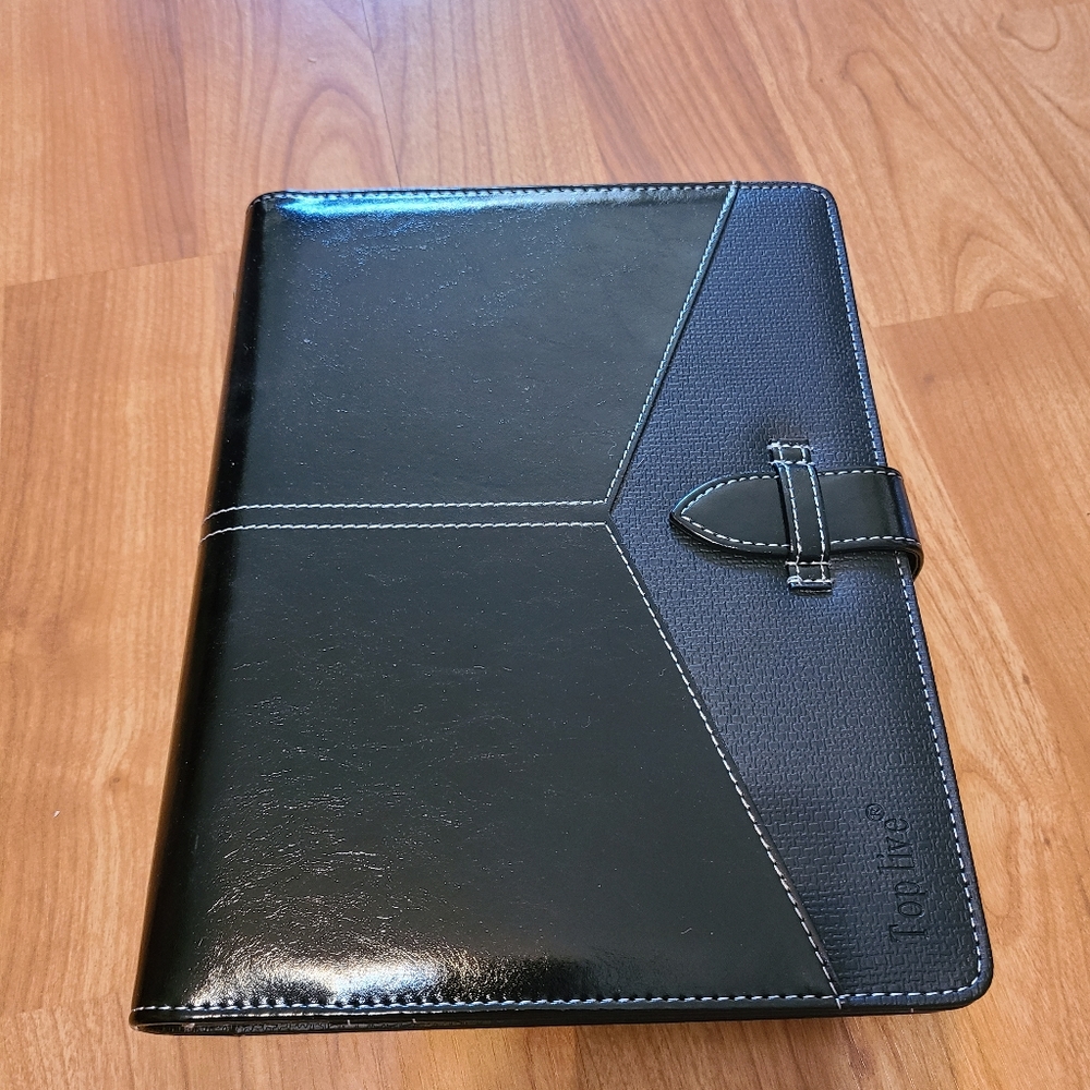 Leather binder